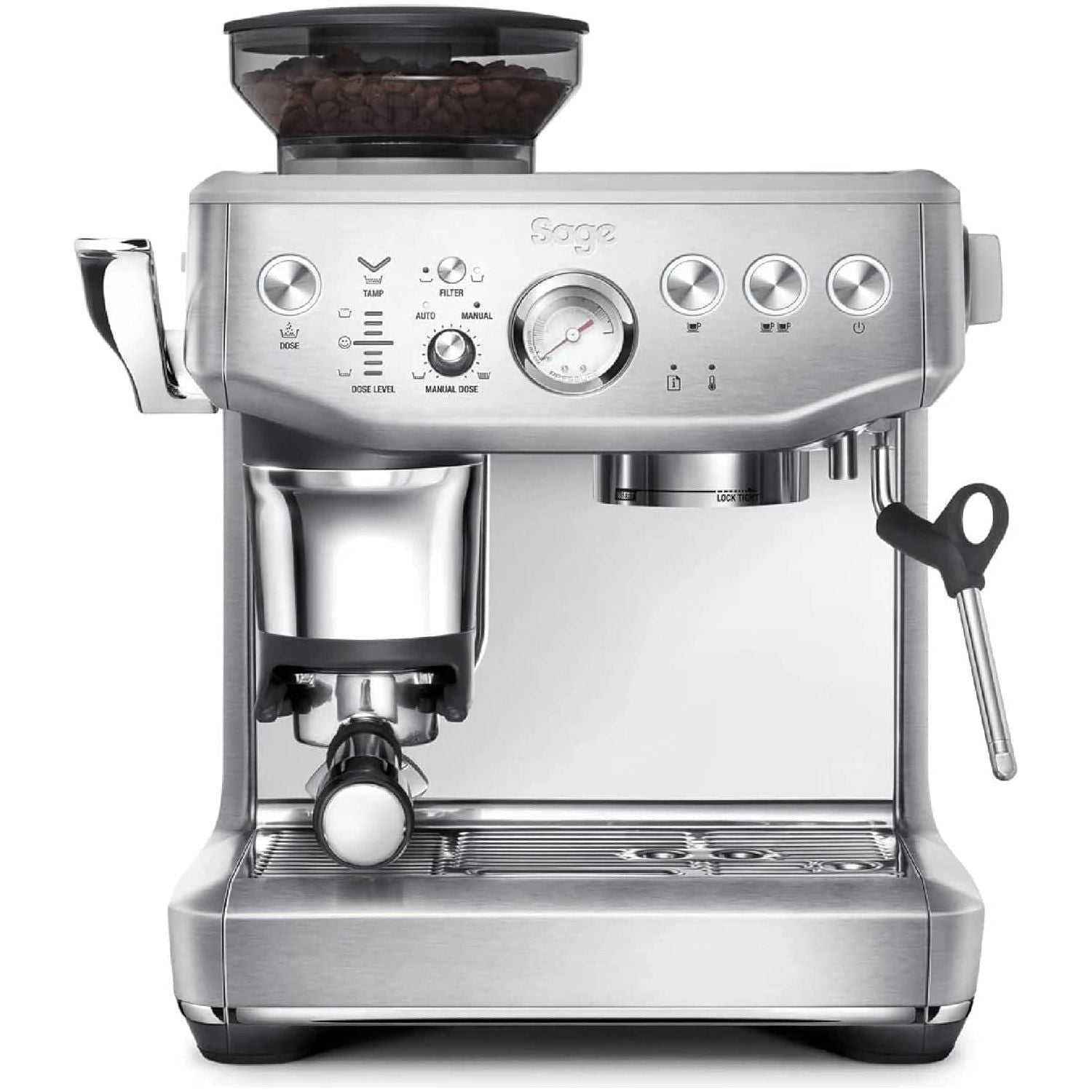 Buy Sage,SAGE The Barista Express Impress SES876 Bean to Cup Coffee Machine - Stainless Steel - Gadcet UK | UK | London | Scotland | Wales| Ireland | Near Me | Cheap | Pay In 3 | Coffee Makers & Espresso Machines