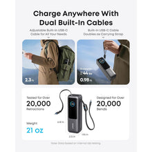 Buy Ecat Tech Ltd,Anker 25,000mAh 100W Laptop Power Bank | Triple USB-C Ports & Built-in Retractable Cables - Gadcet UK | UK | London | Scotland | Wales| Near Me | Cheap | Pay In 3 | Power Banks