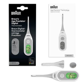 Buy Braun,Braun Age Precision Digital Thermometer (PRT2000) – Multi-Site Use (Oral, Rectal, Underarm), Baby & Infant Friendly - Gadcet UK | UK | London | Scotland | Wales| Near Me | Cheap | Pay In 3 | Hair Care