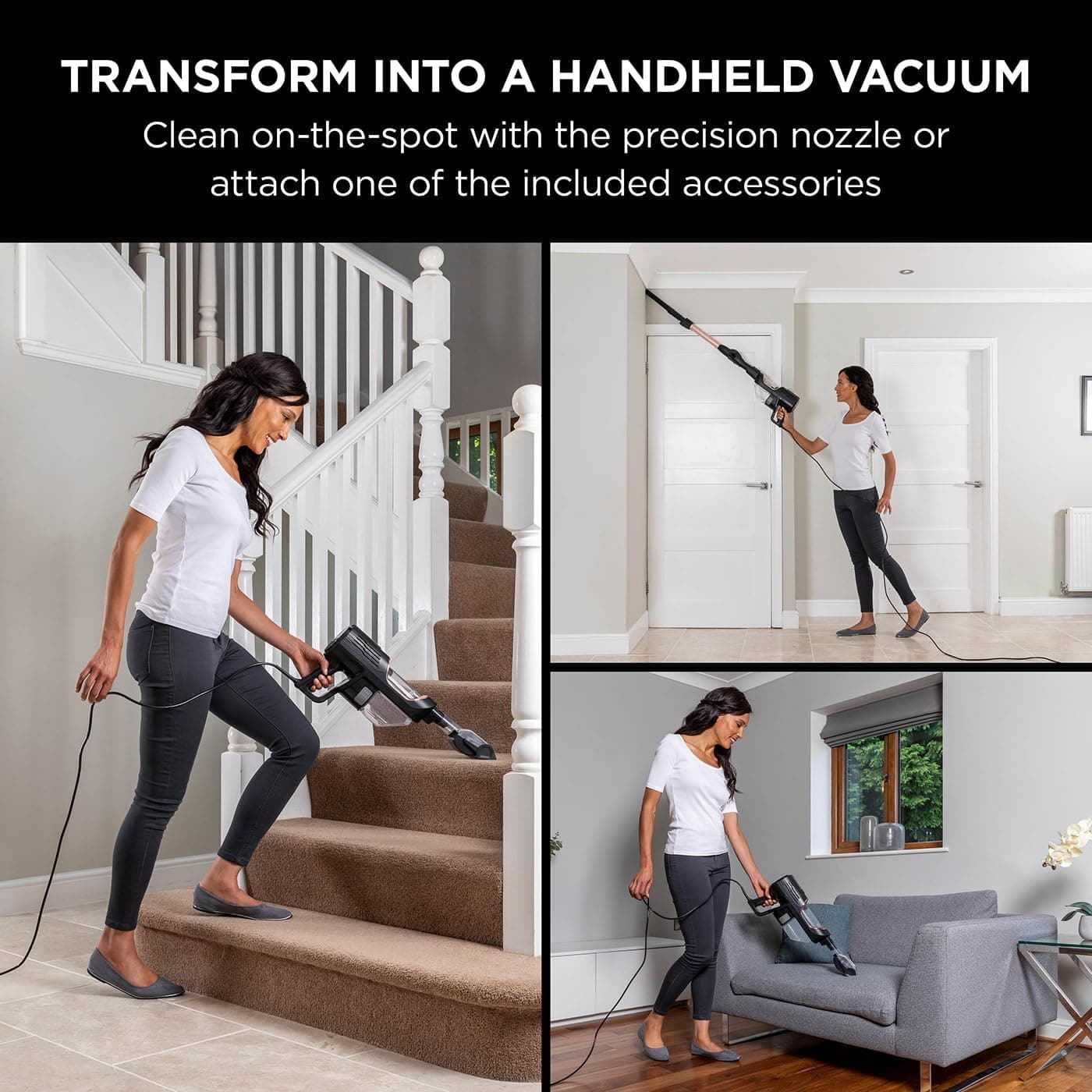 Buy Shark,Shark Corded Stick Vacuum Cleaner [HZ500UKT] Pet Model, Anti Hair Wrap, Flexology, Rose Gold - Gadcet UK | UK | London | Scotland | Wales| Near Me | Cheap | Pay In 3 | Vacuum Cleaner