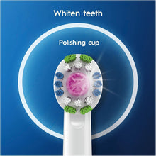 Buy Oral-B,Oral-B 3D White Electric Toothbrush Heads with CleanMaximiser - 10 Pack, Angled Bristles for Plaque Removal, White - Gadcet UK | UK | London | Scotland | Wales| Near Me | Cheap | Pay In 3 | Toothbrush Head