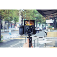 Sony,Sony Alpha 6400 | APS-C Mirrorless Camera with Sony 16-50 mm f/3.5-5.6 Power Zoom Lens ( Fast 0.02s Autofocus 24.2 Megapixels, 4K Movie Recording, Flip Screen for Vlogging ), Black - Gadcet.com