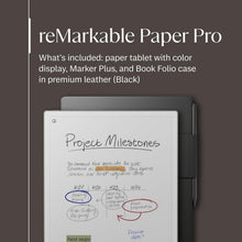 Buy reMarkable,reMarkable Paper Pro Bundle – 11.8″ Colour Display, Reading Light, Marker Plus & Leather Folio (Black Premium) - Gadcet UK | UK | London | Scotland | Wales| Near Me | Cheap | Pay In 3 | Tablet Computers