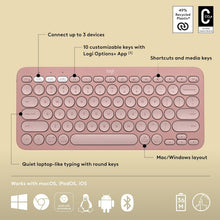 Buy Logitech,Logitech Pebble Keys 2 K380s, Multi-Device Bluetooth Wireless Keyboard with Customisable Shortcuts,Slim and Portable, Easy-Switch for Windows/macOS/iPadOS/Android/Chrome OS, QWERTY UK Layout, Rose - Gadcet UK | UK | London | Scotland | Wales| Ireland | Near Me | Cheap | Pay In 3 | Keyboards