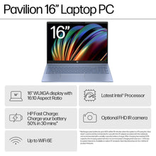 Buy HP,HP Pavilion 16 – Intel Core Ultra 5-125U, 16GB RAM, 512GB SSD, Intel Arc Graphics, Win 11, Sky Blue - Gadcet UK | UK | London | Scotland | Wales| Near Me | Cheap | Pay In 3 | Laptops