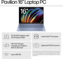 Buy HP,HP Pavilion 16 – Intel Core Ultra 5-125U, 16GB RAM, 512GB SSD, Intel Arc Graphics, Win 11, Sky Blue - Gadcet UK | UK | London | Scotland | Wales| Near Me | Cheap | Pay In 3 | Laptops