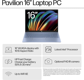 Buy HP,HP Pavilion 16 – Intel Core Ultra 5-125U, 16GB RAM, 512GB SSD, Intel Arc Graphics, Win 11, Sky Blue - Gadcet UK | UK | London | Scotland | Wales| Near Me | Cheap | Pay In 3 | Laptops