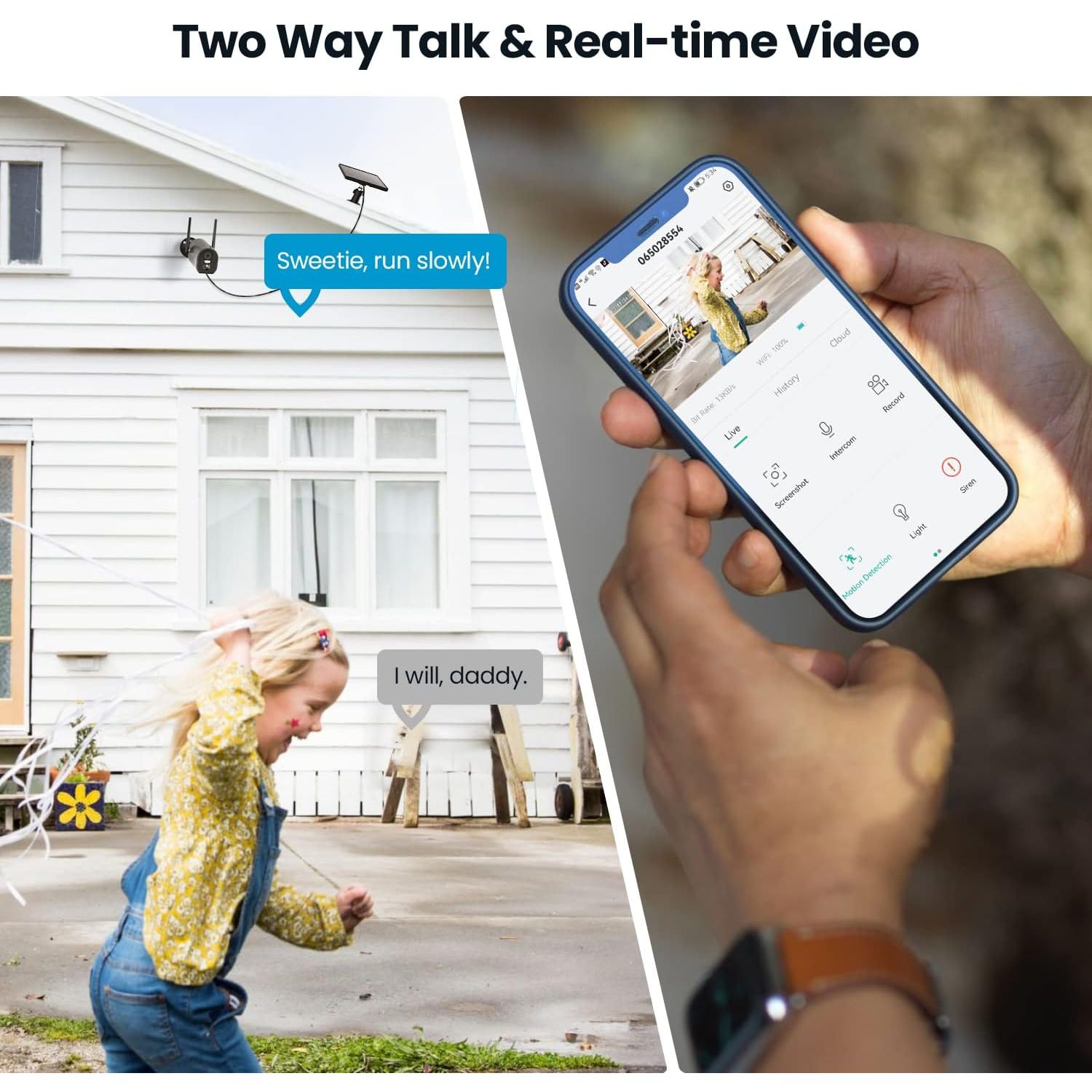Buy IeGeek,ieGeek battery powered Wireless Security Camera ZS-GX2S White - Gadcet UK | UK | London | Scotland | Wales| Near Me | Cheap | Pay In 3 | Surveillance Cameras