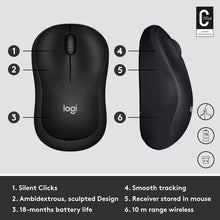 Buy Logitech,Logitech M220 SILENT Wireless Mouse – Black - Gadcet UK | UK | London | Scotland | Wales| Near Me | Cheap | Pay In 3 | Keyboard & Mouse