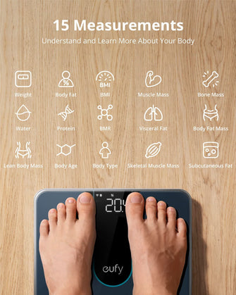 Buy eufy,Eufy Smart Scale P2 - Wi-Fi & Bluetooth Body Fat Scale with 15 Measurements, 3D Body Mod, High Accuracy, IPX5 - Gadcet UK | UK | London | Scotland | Wales| Near Me | Cheap | Pay In 3 | Health Care