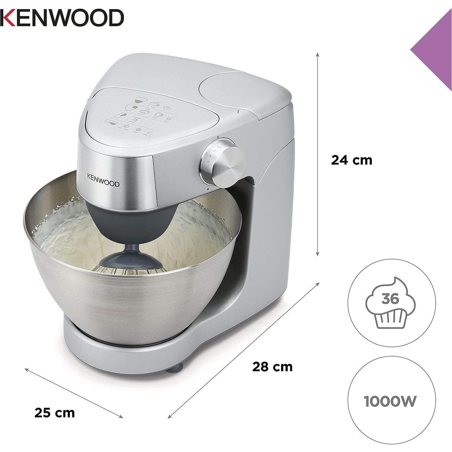 Buy Kenwood,Kenwood KHC29.A0SI Prospero Stand Mixer - Stainless Steel - Gadcet UK | UK | London | Scotland | Wales| Ireland | Near Me | Cheap | Pay In 3 | Electronics