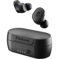 Skullcandy Sesh Evo True Wireless Earbuds  Bluetooth, Mic, IP55 Water Resistant, Charging Case, iPhone & Android Compatible - Black
