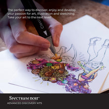 Buy Spectrum,Spectrum Noir Advanced Discovery Adult Colouring & Art Kit – Alcohol Ink Markers, Art Liners & Printed Art Sheets - Gadcet UK | UK | London | Scotland | Wales| Near Me | Cheap | Pay In 3 | Art & Craft Paint