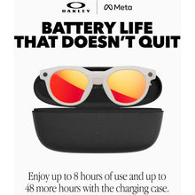 Oakley Meta HSTN AI Glasses – 12MP Camera, 3K Video, Open-Ear Audio, Meta AI – Black/Prizm Black Polarized