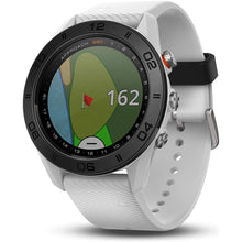 Buy Garmin,Garmin Approach S60, Premium GPS Golf Watch with Touchscreen Display and Full Color CourseView Mapping, White w/Silicone Band - Gadcet.com | UK | London | Scotland | Wales| Ireland | Near Me | Cheap | Pay In 3 | smartwatch