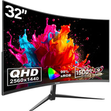 Buy Gawfolk,Gawfolk GF320A 32" FHD 75Hz LED Curved Gaming Monitor - Gadcet UK | UK | London | Scotland | Wales| Near Me | Cheap | Pay In 3 | Computer Monitors