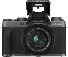 Buy FUJIFILM,Fujifilm X-T200 Mirrorless Camera – XC 15-45mm Lens, Dark Silver - Gadcet UK | UK | London | Scotland | Wales| Near Me | Cheap | Pay In 3 | Mirrorless Digital Cameras