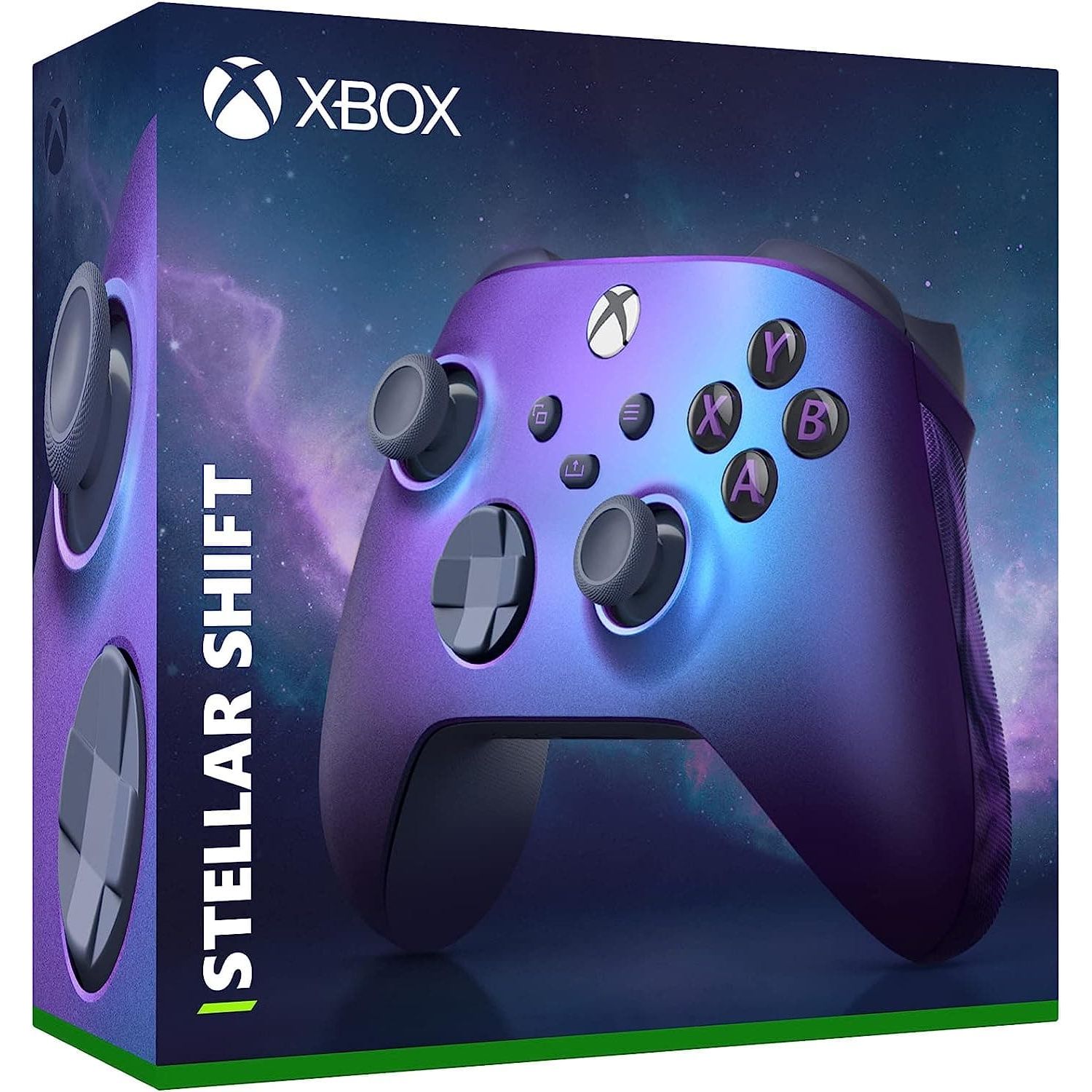 Buy Microsoft,Microsoft Xbox Wireless Controller – Stellar Shift Special Edition - Gadcet.com | UK | London | Scotland | Wales| Ireland | Near Me | Cheap | Pay In 3 | Game Controllers