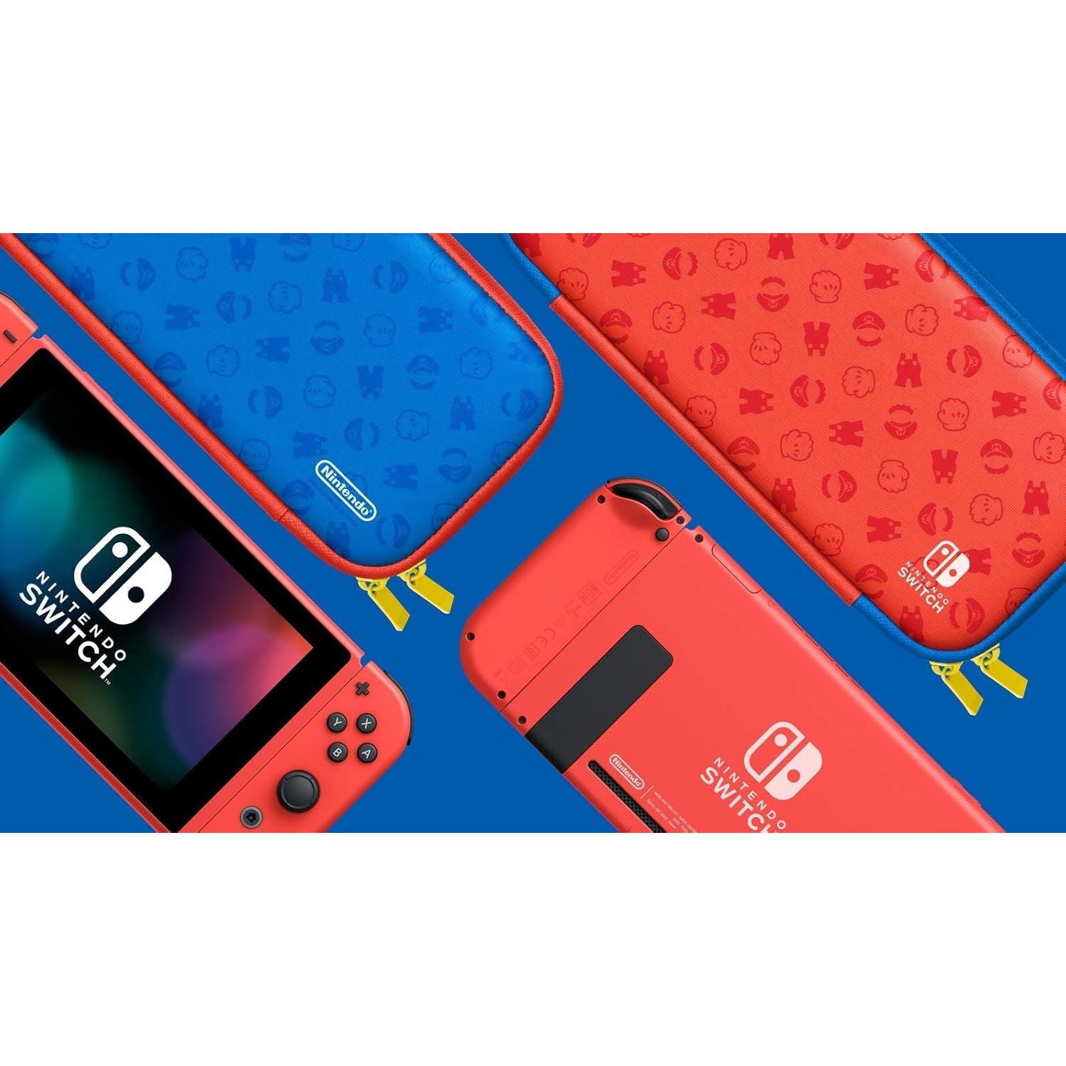 Buy Nintendo Switch,Nintendo Switch Console – 32GB with Mario Red Joy-Con, Case, Grip & Straps - Gadcet UK | UK | London | Scotland | Wales| Near Me | Cheap | Pay In 3 | Video Game Consoles