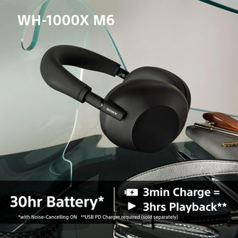 Buy Sony,Sony WH-1000XM6 Wireless Noise Cancelling Headphones – Over-Ear, Hi-Res Audio, 30H Battery, Silver - Gadcet UK | UK | London | Scotland | Wales| Near Me | Cheap | Pay In 3 | Over-Ear Headphones