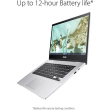ASUS,Asus Chromebook CX1400CN Intel N3350/BGA 4GB RAM, 64GB Storage eMMC, Chrome OS - Transparent Silver - Gadcet.com