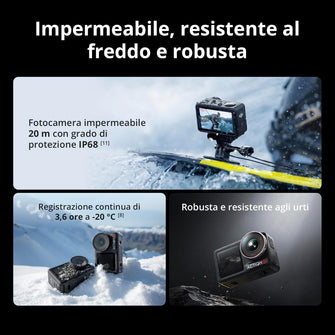DJI Osmo Action 5 Pro Essential Combo, Action Camera With 1/1.3″ Sensor, 4K/120fps Waterproof Camera, Subject Tracking, Stabilization, Dual OLED Touchscreens, Ideal for Sports, Vlog