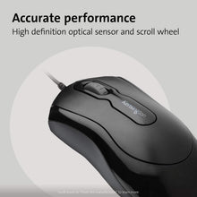Buy Kensington,Kensington Wired USB 3.0 Optical Mouse – Ambidextrous, Scroll Wheel, Black - Gadcet UK | UK | London | Scotland | Wales| Near Me | Cheap | Pay In 3 | Keyboard & Mouse