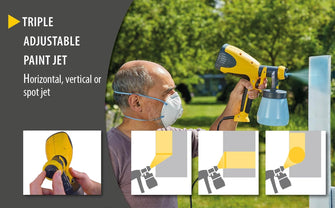 Buy WAGNER,WAGNER Wood&Metal Paint Sprayer W 100, 280W, 800ml Container, Varnishes & Glazes, Interior & Exterior, - Gadcet UK | UK | London | Scotland | Wales| Near Me | Cheap | Pay In 3 | Paint Sprayers