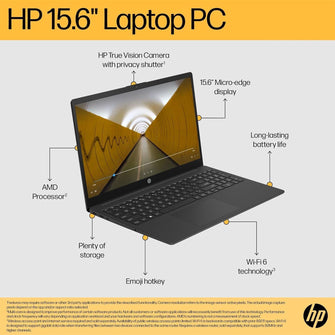 Buy HP,HP Laptop 15-fc0018na - AMD Ryzen 3, 4GB RAM, 128GB SSD, 15.6" Full HD, Windows 11 - Jet Black - Gadcet UK | UK | London | Scotland | Wales| Near Me | Cheap | Pay In 3 | Laptops