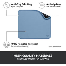 Buy Logitech,Logitech Studio Series Mouse Pad – Blue, Anti-Slip Rubber Base, Spill-Resistant, Easy-Glide Surface - Gadcet UK | UK | London | Scotland | Wales| Near Me | Cheap | Pay In 3 | Keyboard & Mouse