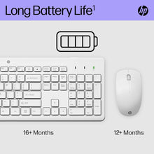HP 230 Wireless Mouse and Keyboard Combo – White