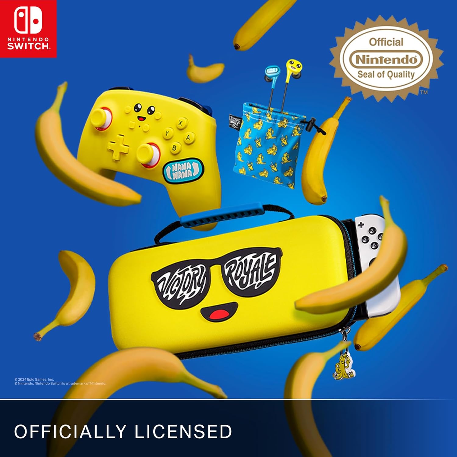 Buy PowerA,PowerA Wired Earbuds for Nintendo Switch – Fortnite Peely - Gadcet UK | UK | London | Scotland | Wales| Near Me | Cheap | Pay In 3 | In-Ear Headphones