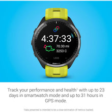 Buy Garmin,Garmin Forerunner 965 – Carbon Grey Titanium Bezel, Black Case, Amp Yellow/Black Silicone Band - Gadcet UK | UK | London | Scotland | Wales| Near Me | Cheap | Pay In 3 | Smart Watches