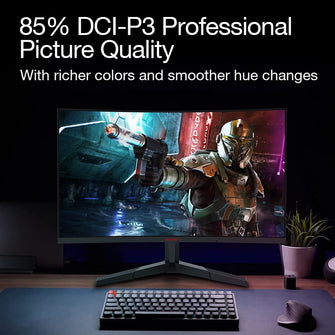 Buy KooRui,KOORUI QHD Curved 27 Inch Monitor - Gadcet.com | UK | London | Scotland | Wales| Ireland | Near Me | Cheap | Pay In 3 | Computer Monitors