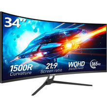 Buy Gawfolk,Gawfolk 34 Inch 1500R PC Screen 165hz UWQHD 3440x1440, Curved Computer Display - Gadcet UK | UK | London | Scotland | Wales| Near Me | Cheap | Pay In 3 | Computer Monitors