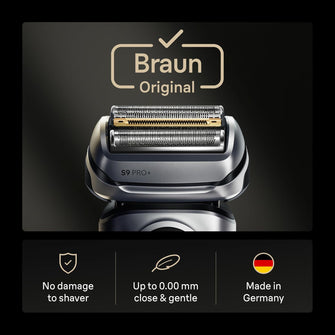 Buy Braun,Braun Series 9 PRO+ Electric Shaver ORIGINAL Replacement Head, Get Back 100% Shaving Performance, Compatible With Series 9 Shavers, Made in Germany , 96M - Gadcet UK | UK | London | Scotland | Wales| Near Me | Cheap | Pay In 3 | Electric Razor Accessories