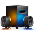 Buy SteelSeries,SteelSeries Arena 7 2.1 Gaming Speakers – Illuminated, 2-Way Design, Powerful Bass & Subwoofer, USB, Aux, Optical, Bluetooth, Wired – Compatible with PC, PlayStation, Mobile, Mac – UK Plug - Gadcet UK | UK | London | Scotland | Wales| Near Me | Cheap | Pay In 3 | Bluetooth Speaker