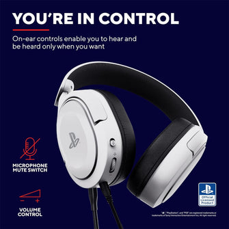 Buy Trust Gaming,Trust GXT 498 Forta PS5 Wired Gaming Headset - White - Gadcet UK | UK | London | Scotland | Wales| Ireland | Near Me | Cheap | Pay In 3 | Headphones