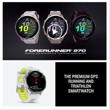 Buy Garmin,Garmin Forerunner 970 – Premium GPS Running & Triathlon Smartwatch with AMOLED Display, Built-in LED Flashlight, Titanium Case, Whitestone/Translucent Amp Yellow Band - Gadcet UK | UK | London | Scotland | Wales| Near Me | Cheap | Pay In 3 | Smart Watches
