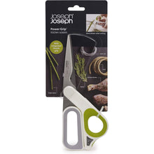 Buy Joseph Joseph,Joseph Joseph PowerGrip Kitchen Scissors – Integrated Thumb Grip & Herb Stripper, White/Green - Gadcet UK | UK | London | Scotland | Wales| Near Me | Cheap | Pay In 3 | Kitchen Tools & Utensils