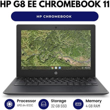 Buy HP,HP G8 EE Chromebook 11-11.6" Screen - Intel N4120 CPU - 4GB RAM - 32GB SSD - Black - Gadcet UK | UK | London | Scotland | Wales| Near Me | Cheap | Pay In 3 | Laptops