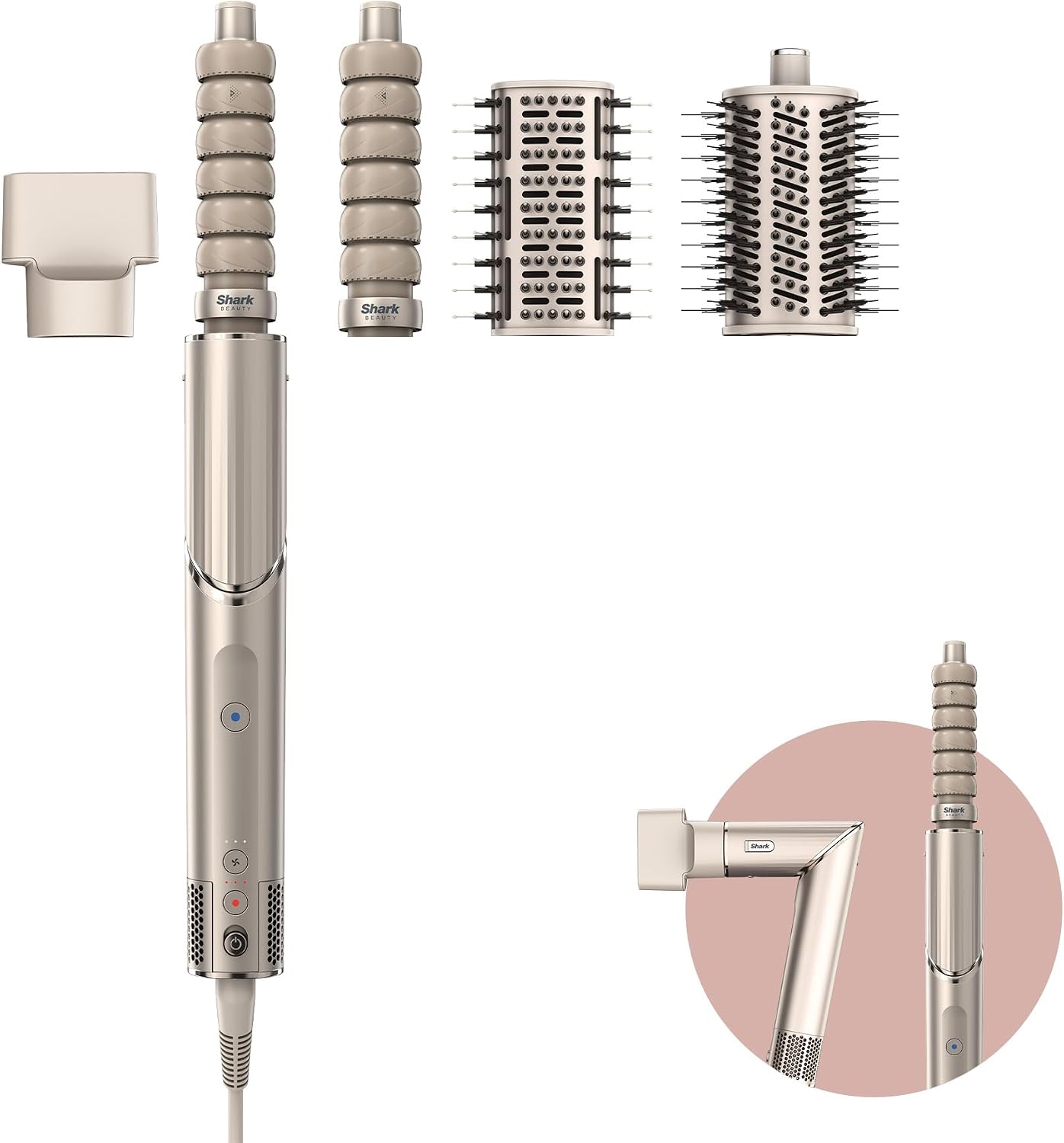 Shark FlexStyle Multistyler Air Styler & Hair Dryer with Auto-Wrap Curlers, Concentrator & Oval Brush