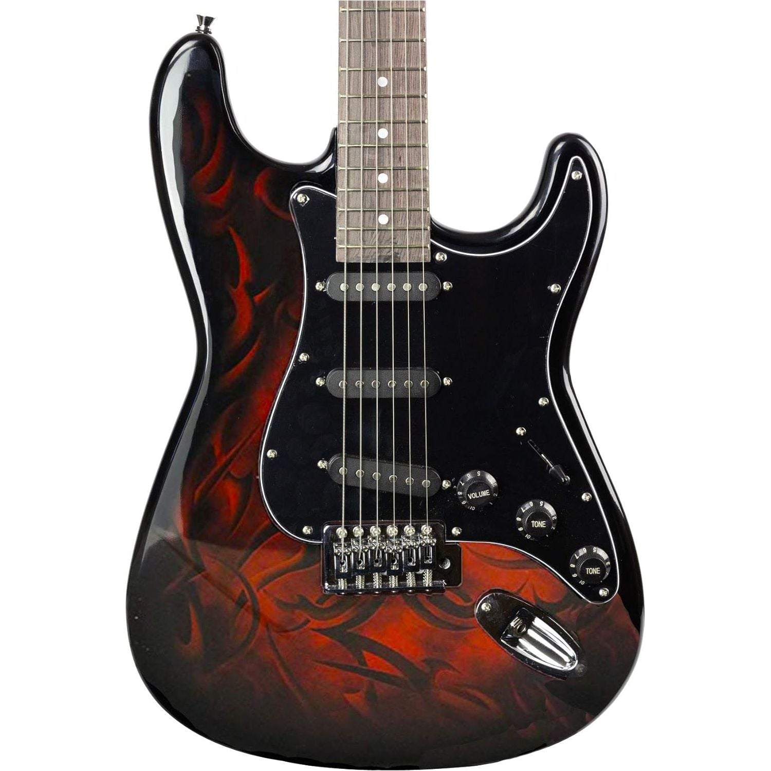Buy Jaxville,Jaxville Demon ST1-DM-PK ST-Style Electric Guitar Starter Pack – Includes Amplifier, Gig Bag, Strings, Strap, Cable & Plectrums - Gadcet UK | UK | London | Scotland | Wales| Near Me | Cheap | Pay In 3 | Musical Instruments & Gear