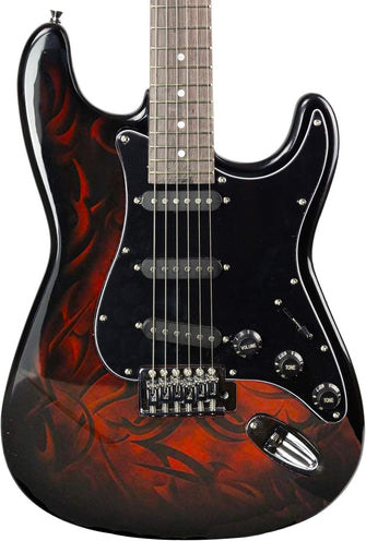 Buy Jaxville,Jaxville Demon ST1-DM-PK ST-Style Electric Guitar Starter Pack – Includes Amplifier, Gig Bag, Strings, Strap, Cable & Plectrums - Gadcet UK | UK | London | Scotland | Wales| Near Me | Cheap | Pay In 3 | Musical Instruments & Gear