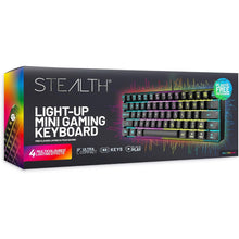 Buy STEALTH,STEALTH Light-Up Mini Wired Keyboard - Black - Gadcet UK | UK | London | Scotland | Wales| Near Me | Cheap | Pay In 3 | Keyboards