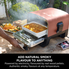 Buy Ninja,Ninja Woodfire Electric Outdoor Oven – 8‑in‑1 Pizza Oven, High‑Heat Roaster & BBQ Smoker with Roast Rack, Pro‑Heat Tray, Pizza Stone, Wood Pellets & Scoop (Electric, 6 Pizza Settings, Burnt Orange, OO101UK) - Gadcet UK | UK | London | Scotland | Wales| Near Me | Cheap | Pay In 3 | Outdoor Oven
