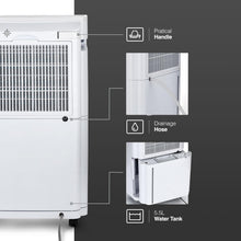 Buy KEPLIN,Keplin 20L Dehumidifier with Digital Display - Air Purifying, Sleep & Laundry Modes, 24-Hour Timer, Ideal for Home & Basement, White - 440W - Gadcet UK | UK | London | Scotland | Wales| Near Me | Cheap | Pay In 3 | Dehumidifiers
