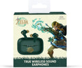 OTL Technologies ZD1137 Zelda Tears of the Kingdom TWS Wireless Earphones Green – Bluetooth 5.3, Charging Case, Type-C Cable, 6-Hour Playtime