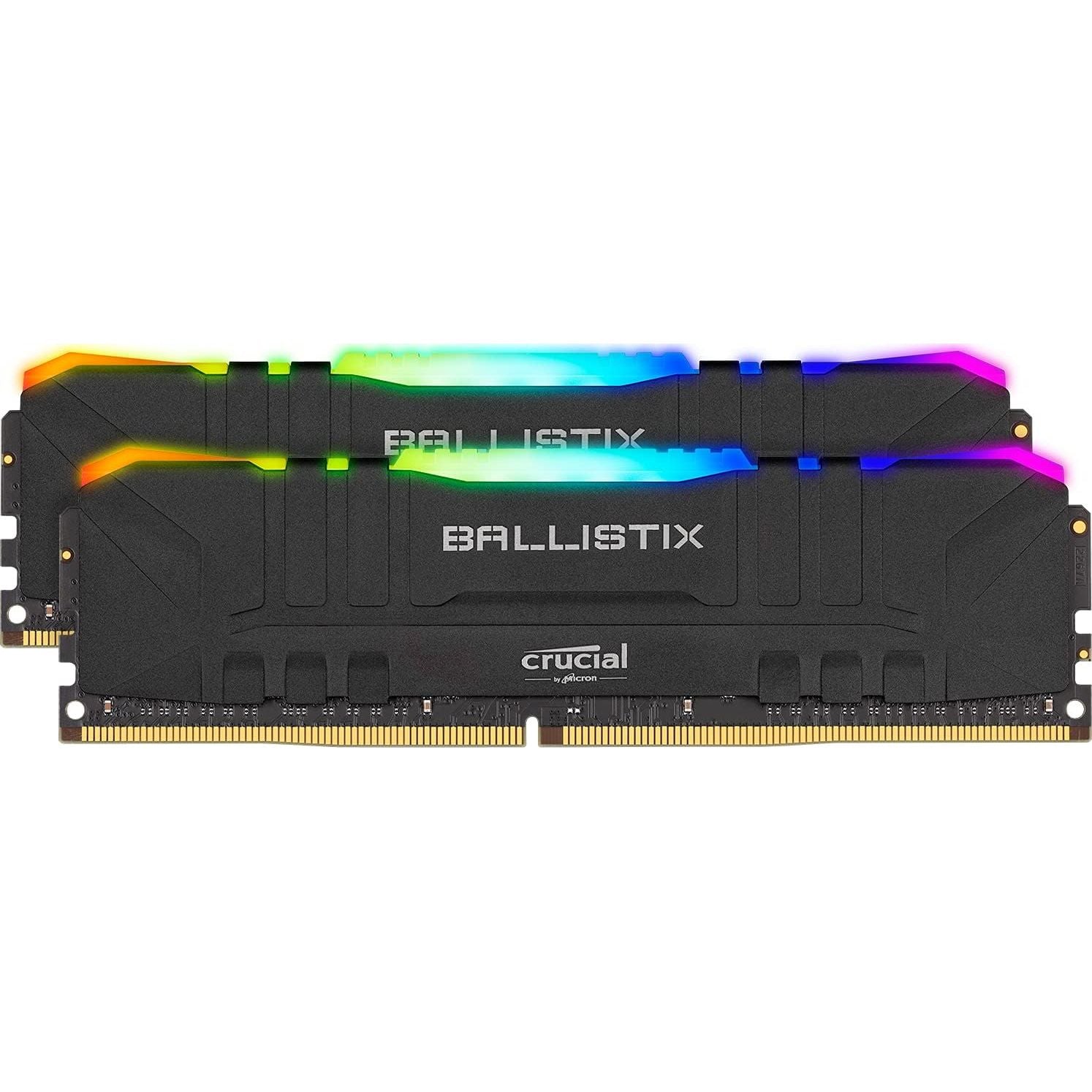 Buy Crucial,Crucial Ballistix RGB 16GB DDR4 3000MHz Desktop Gaming Memory Kit – 2 x 8GB, CL15, Black, BL2K8G30C15U4BL - Gadcet UK | UK | London | Scotland | Wales| Near Me | Cheap | Pay In 3 | RAM