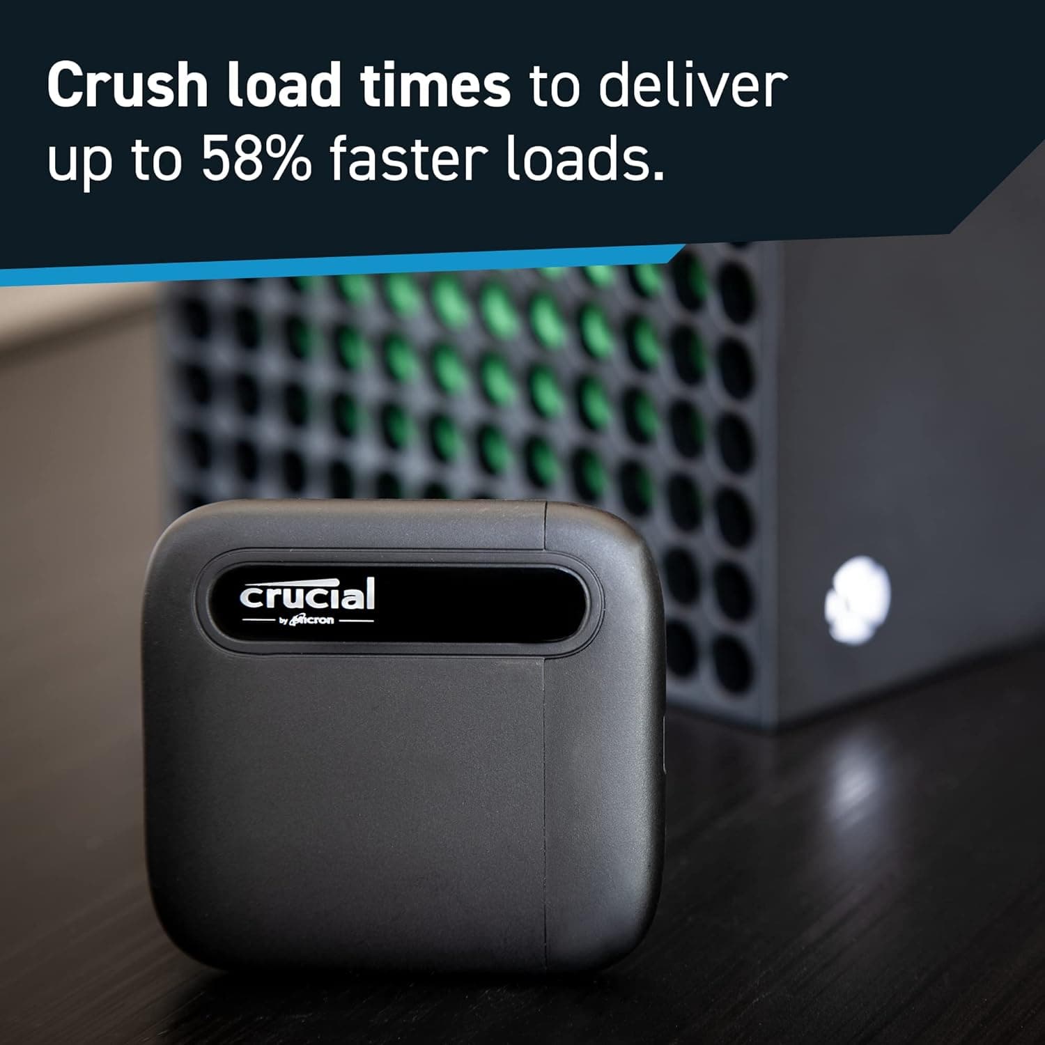 Buy Crucial,X6 500GB Portable SSD - Up to 540MB/s - PC and Mac - USB 3.2 USB-C External Solid State Drive - CT500X6SSD9 - Gadcet UK | UK | London | Scotland | Wales| Ireland | Near Me | Cheap | Pay In 3 | Hard Drives